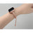For Apple Watch Series 11 10 42mm / 9 8 7 41mm / SE3 SE2 SE 6 5 4 40mm / 3 2 1 38mm Metal Smart Watch Band Bracelet Wear-Resistant Durable Wrist Strap Replacement - Rose Gold - 3