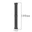 For Huawei Band 7 Stainless Steel Smart Watch Band Three Beads Replacement Strap with Folding Buckle - Gold - 5