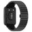 For Huawei Watch Fit 2 Smart Watch Band Buckle Design Metal Wrist Strap Replacement - Black - 1