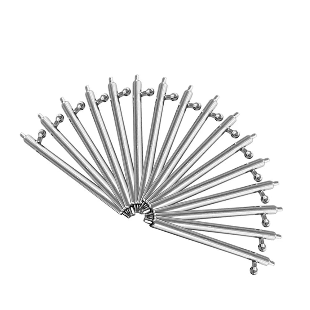 Spring Bar Tool 1.8mm Thickness Stainless Steel Spring Bars Pins for 18mm Watch Strap Bands - 1