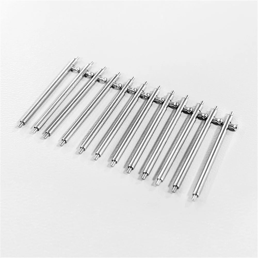 Spring Bar Tool 1.8mm Thickness Stainless Steel Spring Bars Pins for 18mm Watch Strap Bands - 5