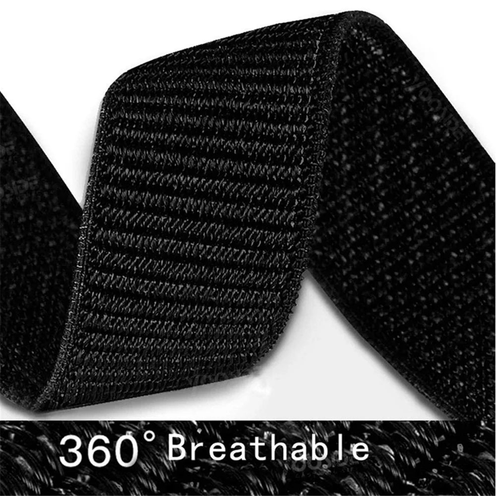 For Huami Amazfit T-Rex  /  T-Rex Pro  /  Ares Adjustable Watch Strap Flexible Nylon Bracelet Smart Watch Breathable Band for Women / Men - Black - 4