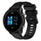 For Garmin Forerunner 955 Twill Design Soft TPU Adjustable Smart Watch Replacement Strap - Black - 1