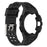 For Samsung Galaxy Watch4 40mm One-piece Soft TPU Smart Watch Replacement Wrist Strap with Watch Case - Black - 4