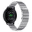 For Samsung Galaxy Watch 5 Pro / Amazfit Bip3 Pro, Universal Watch Band 20mm Magnetic Stainless Steel Quick Release Watch Strap - Silver - 1