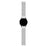 For Samsung Galaxy Watch 5 Pro / Amazfit Bip3 Pro, Universal Watch Band 20mm Magnetic Stainless Steel Quick Release Watch Strap - Silver - 2