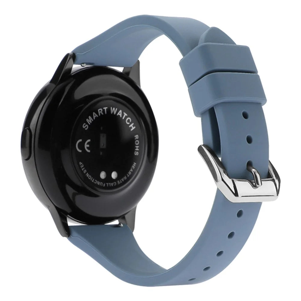 For Huawei Watch GT 3 Pro 46mm / Apex 46mm / Apex Pro Universal 22mm Replacement Strap Adjustable Silicone Wrist Band - Baby Blue - 1