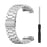 For Huami Amazfit T-Rex 2 Bands Stainless Steel Three Beads Watch Strap Replacement with Tool - Silver - 6