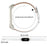 For Samsung Galaxy Fit-e SM-R375 Genuine Cowhide Leather Replacement Strap Double Snap Button Watchband with Silver Watch Case - White - 4