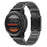 For Garmin Descent G1 / Fenix 7 / 6 Pro / 5 Plus Titanium Steel 3 Beads Smart Watch Band 22mm Universal Quick Release Replacement Strap - Black - 2