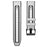 For Garmin Tactix 7 Pro / Fenix 7X / Fenix 6X Pro Quick Release Leather Coated Silicone Smart Watch Band Wrist Strap 26mm - White - 4