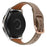 For Samsung Galaxy Watch 5 Pro / Watch4 Classic T-shaped Genuine Leather Watch Strap Replacement - Taupe - 1