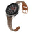 For Samsung Galaxy Watch 5 Pro / Watch4 Classic T-shaped Genuine Leather Watch Strap Replacement - Taupe - 2