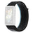 For Huawei Band 7 Nylon Watch Strap Adjustable Loop Fastener Replacement Sport Wrist Band - Charcoal - 1
