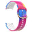For Samsung Galaxy Watch 5 40mm / 44mm  /  5 Pro 45mm Pattern Printed Silicone Watch Strap 20mm Quick Release Watch Band with Buckle - Tie Dye - 1