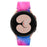 For Samsung Galaxy Watch 5 40mm / 44mm  /  5 Pro 45mm Pattern Printed Silicone Watch Strap 20mm Quick Release Watch Band with Buckle - Tie Dye - 3