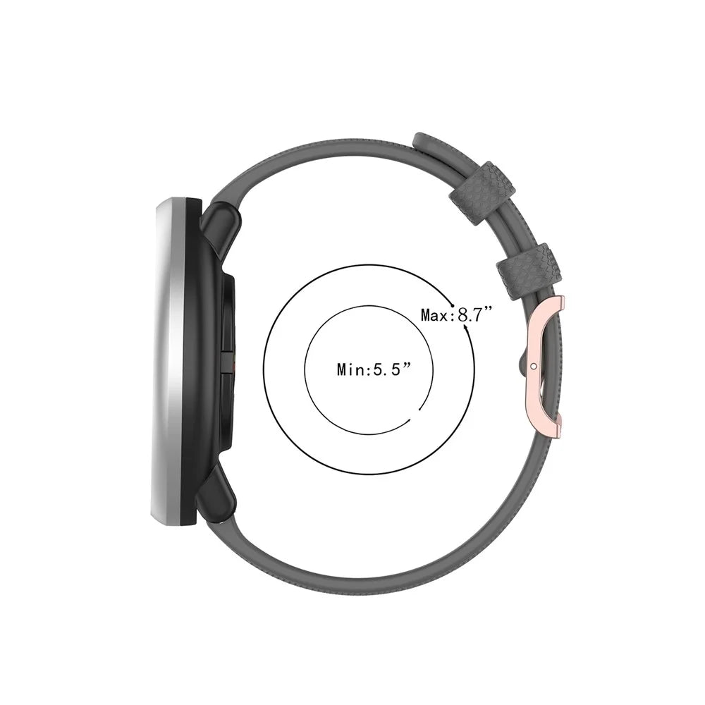For Samsung Galaxy Watch6 40mm 44mm / Watch6 Classic 43mm 47mm / Watch 5 40mm 44mm / 5 Pro 45mm / Watch4 40mm 44mm Anti-slip Dot Texture Design Silicone Watch Band Wrist Strap - White - 7