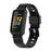 For Fitbit Charge 6 / 5 Silicone Watch Band Adjustable Wrist Strap with Anti-scratch Watch Case - Black - 2