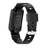 For Fitbit Charge 6 / 5 Silicone Watch Band Adjustable Wrist Strap with Anti-scratch Watch Case - Black - 3