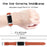 For Fitbit Charge 6 / 5 Smart Watch Band Genuine Leather Adjustable Wrist Strap Replacement - Red - 5