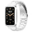 For Xiaomi Mi Band 7 Pro 3 Beads Stainless Steel Strap Replacement Wrist Band with Watch Case - Silver - 1