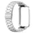 For Xiaomi Mi Band 7 Pro 3 Beads Stainless Steel Strap Replacement Wrist Band with Watch Case - Silver - 3