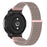 For Huami Amazfit T-Rex 2 Loop Sport Watch Strap Nylon Breathable Replacement Fastening Watchband, Standard Size - Pink - 2