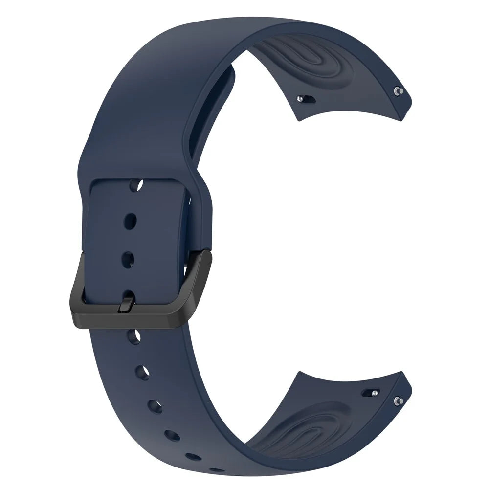 For Xiaomi Watch S1 Pro Silicone Watch Bands 22mm Quick Release Watch Strap Soft Replacement - Navy Blue - 3