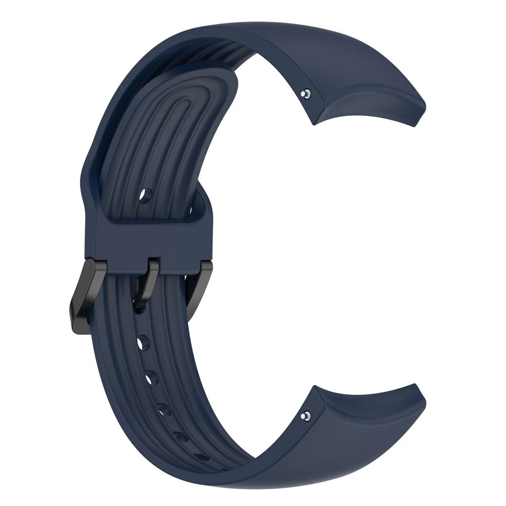 For Xiaomi Watch S1 Pro Silicone Watch Bands 22mm Quick Release Watch Strap Soft Replacement - Navy Blue - 4