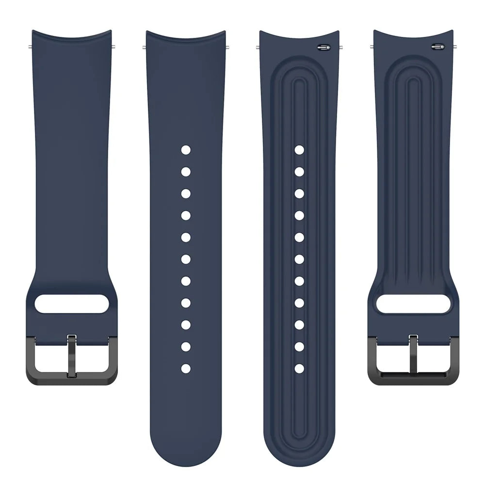 For Xiaomi Watch S1 Pro Silicone Watch Bands 22mm Quick Release Watch Strap Soft Replacement - Navy Blue - 5