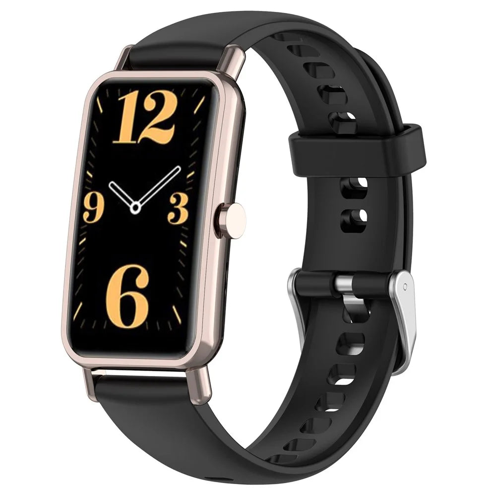 For Huawei Watch Fit mini / Talkband B6 / B3 Replacement Watch Band 16mm Watch Strap Silicone Watchband - Black - 5