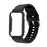 Flexible Silicone Watchband for Xiaomi Mi Band 7 Pro Smart Watch Replacement Strap with Watch Case Cover - Black - 2