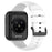 For Oppo Watch 3 Silicone Watch Band Soft Sport Replacement Watch Strap with Silver Buckle - White - 1