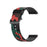 For Haylou Solar LS05 Camouflage Pattern Silicone Smart Watch Strap Replacement Watchband - Camouflage Red - 2