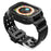 For Apple Watch Ultra 49mm Soft TPU Sport Watch Bands Wrist Strap with Rugged Protective Case - Black - 3