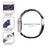 For Apple Watch Series 3 / 2 / 1 42mm Smart Watch Strap 3 Beads Resin Replacement Wrist Band with Transparent Watch Case - Purple Green Mix - 4