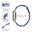 For Apple Watch Series 3 / 2 / 1 42mm Watch Strap Replacement 3 Beads Resin Wrist Band with Transparent Watch Case - Transparent Dark Blue - 2