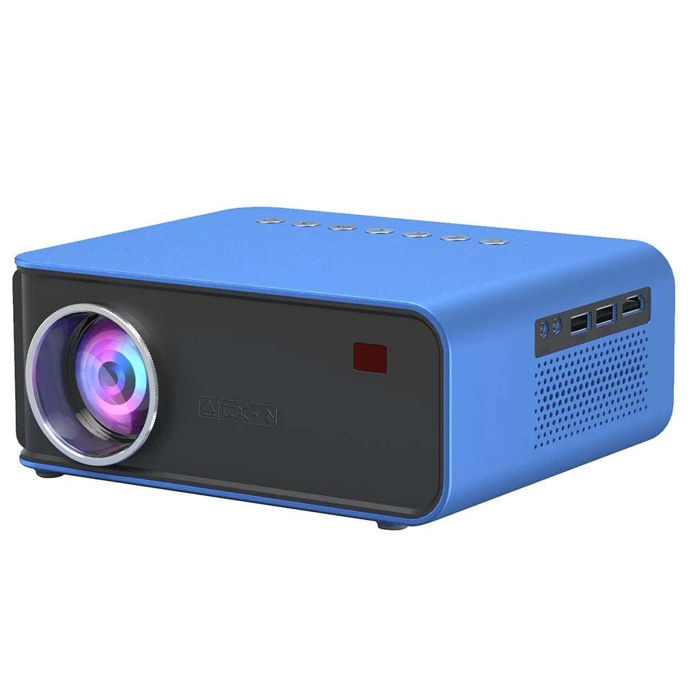 T4 Portable Mini Projector WiFi Mobile Phone Screen Mirroring Home Theater LED Video Projector - US Plug - 7