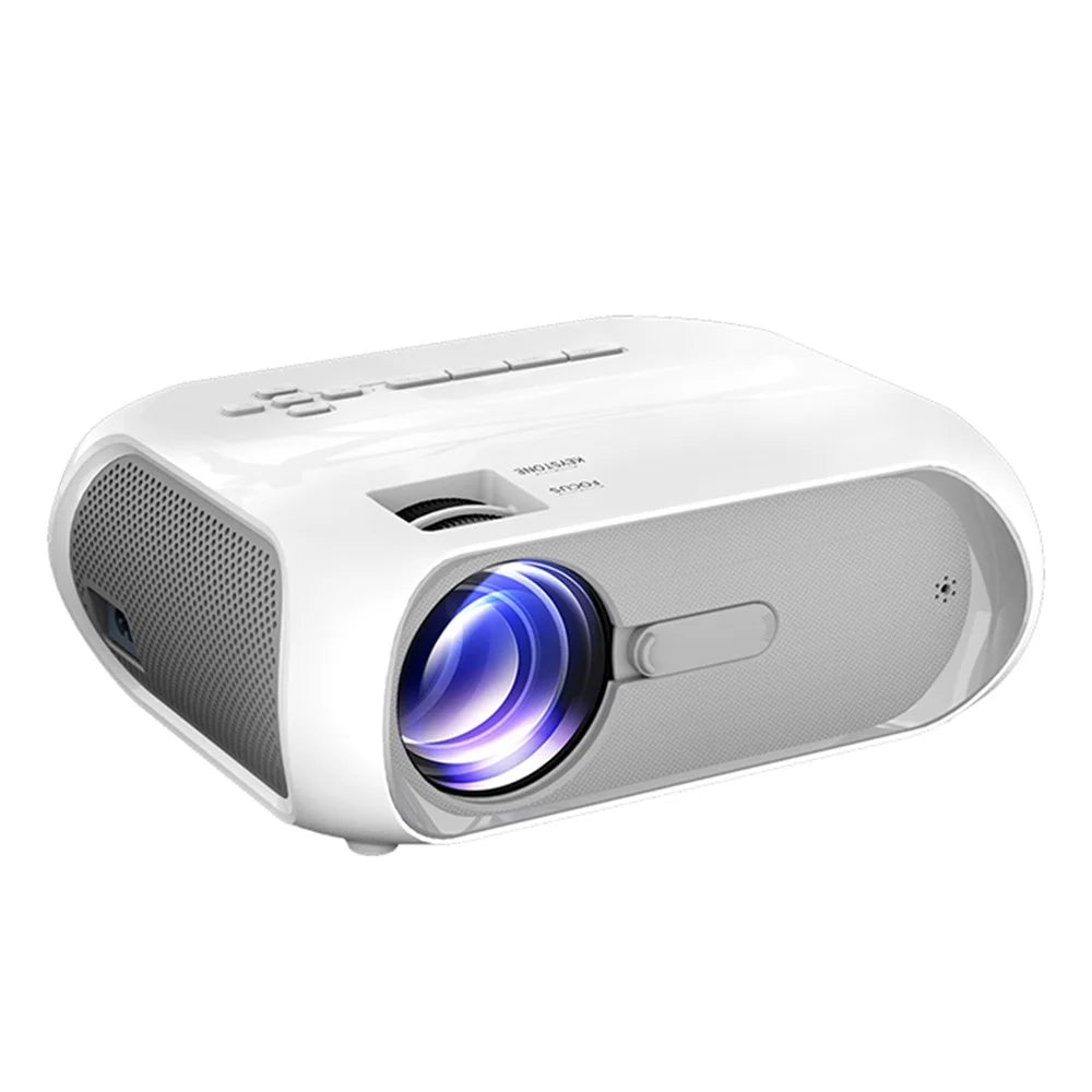 T9 HD 1080P Projector Portable Home Theater Projector Multi-Layer Coated Lens Projector for Office, School (Standard Version) - US Plug - 7