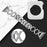 For Apple Watch Series 3 / 2 / 1 42mm Hollow X-Shape Rhinestones Decor Stainless Steel Replacement Strap + Glitter Silver TPU Watch Case - Silver - 3