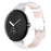 For Google Pixel Watch 4 41mm / Watch 3 41mm / Watch 2 / Watch PU Leather Replacement Watch Band Adjustable Wrist Strap Bracelet - White - 3