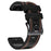 For Garmin Enduro / Tactix Delta / Tactix 7 Pro PU Leather Coated Silicone Watch Band 26mm Three-color Stitching Line Strap - Black - 2