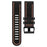 For Garmin Enduro / Tactix Delta / Tactix 7 Pro PU Leather Coated Silicone Watch Band 26mm Three-color Stitching Line Strap - Black - 4