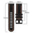 For Garmin Enduro / Tactix Delta / Tactix 7 Pro PU Leather Coated Silicone Watch Band 26mm Three-color Stitching Line Strap - Black - 6