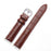 For Fitbit Versa 4 / Sense 2 Genuine Leather Watch Strap Crocodile Texture Replacement Band Stainless Steel Buckle Bracelet - Brown - 1