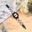 For Samsung Galaxy Watch 5 Active 40mm / 44mm / Watch 5 Pro 45mm / Watch 42mm Rhinestone Decor Replacement Strap Stainless Steel Metal Wristband - Black - 4
