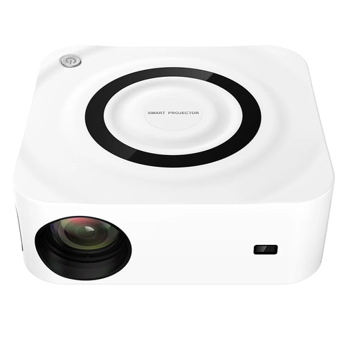 Y9 2+16G Wireless WiFi Projector 1080P Home Theater Mini Bluetooth-compatible Projector Support 200'' Projection Screen Size (White / Android) - UK Plug - 1