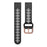 For Garmin Fenix 7S / 6S Pro / 5S Plus / Instinct 2S Hollow-out Flower Pattern Silicone Watch Band Adjustable Quick Release Soft Strap Replacement - Black - 2