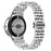 For Google Pixel Watch 4 41mm / Watch 3 41mm / Watch 2 / Watch Luxury 7 Beads Stainless Steel Smart Watch Band Stylish Replacement Wrist Strap - Silver - 1