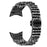For Google Pixel Watch 4 41mm / Watch 3 41mm / Watch 2 / Watch Luxury Stainless Steel 7 Beads Replacement Wrist Band Smart Watch Strap - Black - 2